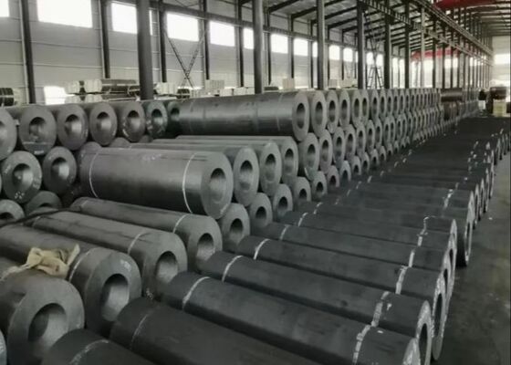 China Graphite Electrode with Low Ash Content Needle Coke Based EAF LF supplier