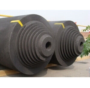Low Ash Content Nominal Diameter 79 Mm Graphite Electrodes Water For Making Yellow Phosphorus