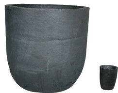 high temperature Graphite crucibl to melt the gold