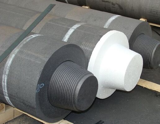Regular Powder Diameter 300mm  graphite electrode scrap With Nipple