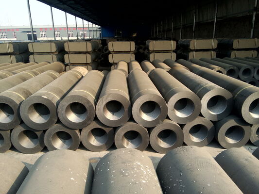 Regular Powder Diameter 300mm  graphite electrode scrap With Nipple