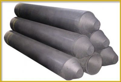 Super High Power Nominal Diameter 77 mm graphite electrodes turkey With Nipple