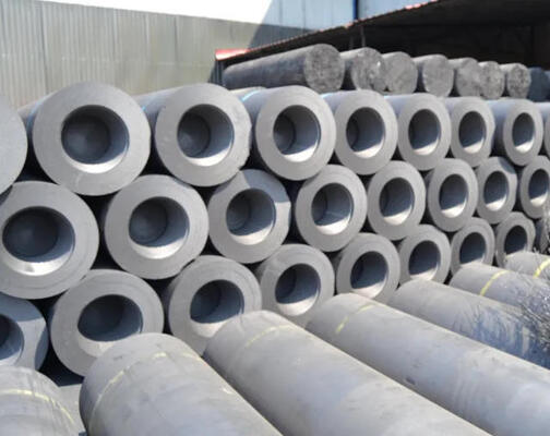 HP SHP UHP Making Steel Graphite Electrode With Nipple