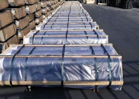 Natural Graphite Electrode Graphene Ef Lf Arc Furnaces Graphite Plate Welding Steeling Making Furnace Smelting Electrode