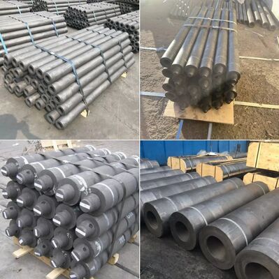 Ultra High Power Graphite Electrodes Needle Coke Petroleum Coke for Steel Production and Alloy Metal Smelting Industry