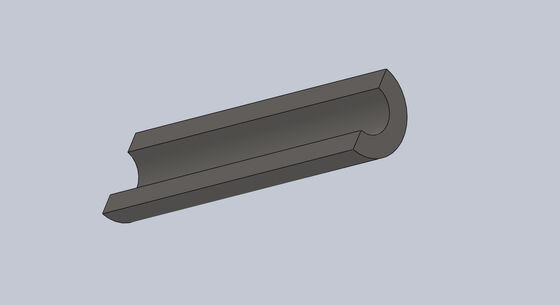 High Pure Graphite Launder For Diamond Melting supplier