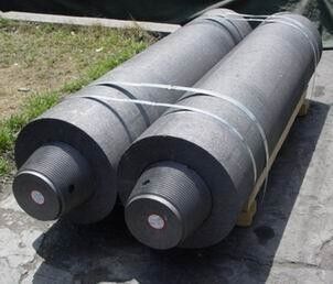 UHP Dia200mm  graphite electrodes for making pure silicon supplier