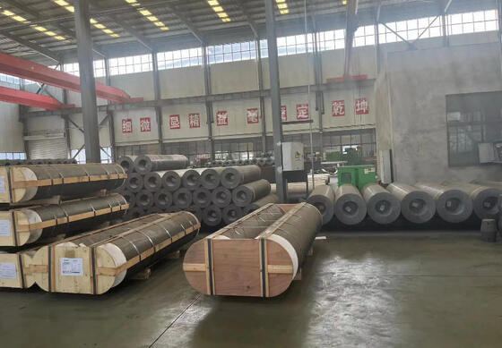 Carbon HP 225mm Graphite Electrode High Power Grade Electric Arc Furnace Electrodes supplier