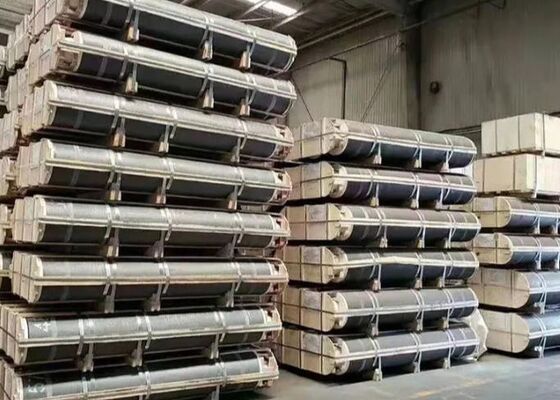 Cylinder Electrode 99.99% Carbon Graphite Rod 10mm High Quality uhp Price Graphite Electrode for Arc Furnaces supplier