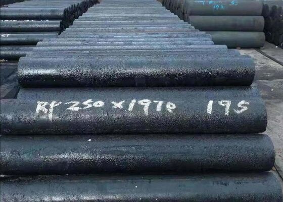 Carbon Graphite Electrode with Nipples RP HP UHP 750mm 700mm 650mm 600mm 550mm 500mm 450mm 400mmCustomized Dia 800-1400mm supplier