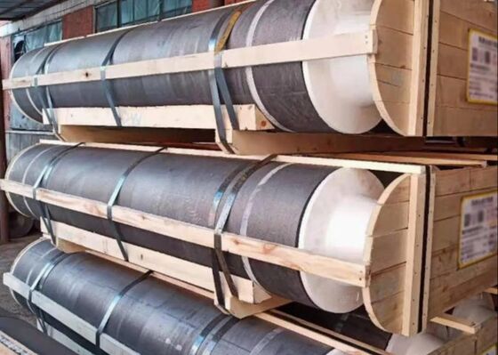 DIA 400 mm 500 mm 600 mm Electrode Graphite for Silicon Carbide Making supplier