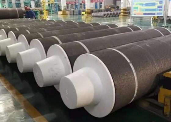 Coated Or Uncoated Electric Arc Furnace Graphite Electrodes Length Up To 2400mm Suitable For And Steel Melting Operations supplier