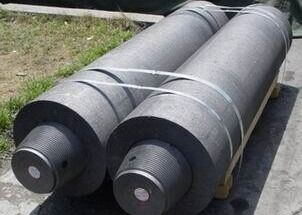 High Power Nominal Diameter 77 Mm Cutting Graphite Electrodes For Making Pure Silicon supplier