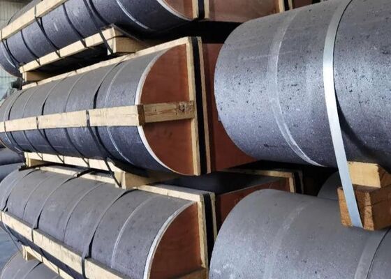 Uhp 200-800mm Graphite Electrode Electric Arc Furnace Carbon Graphite Electrodes for Steel Casting Graphite Electrodes uhp Price supplier
