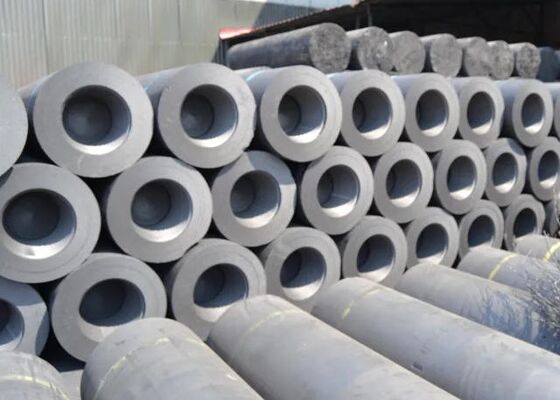 Threaded Connection Type Graphite Electrodes Electrode Block Engineered To Perform Up To 3000°C In Electric Arc Furnaces