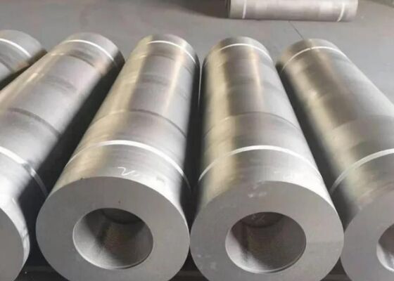 Carbon Graphite Electrode with Nipples RP HP UHP 750mm 700mm 650mm 600mm 550mm 500mm 450mm 400mmCustomized Dia 800-1400mm