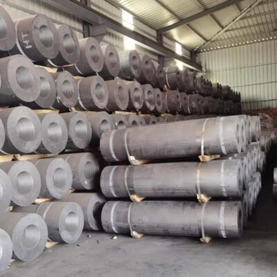 HP 6 Inch Graphite Electrode 150mm Graphite Electrodes With Nipples